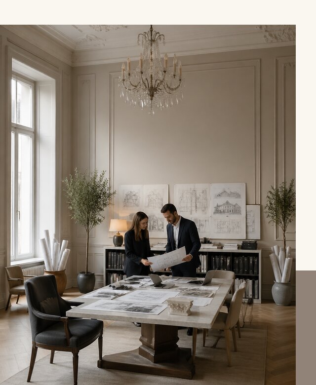 Проектирование интерьера в классическом стиле в Чистополе